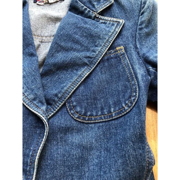 Vintage Pentimento Brittania Denim Jean Jacket B-14 / 7 - Picture 4 of 12